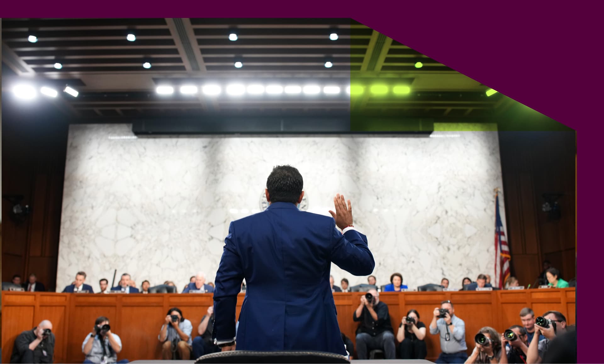 Kash Patel testifies