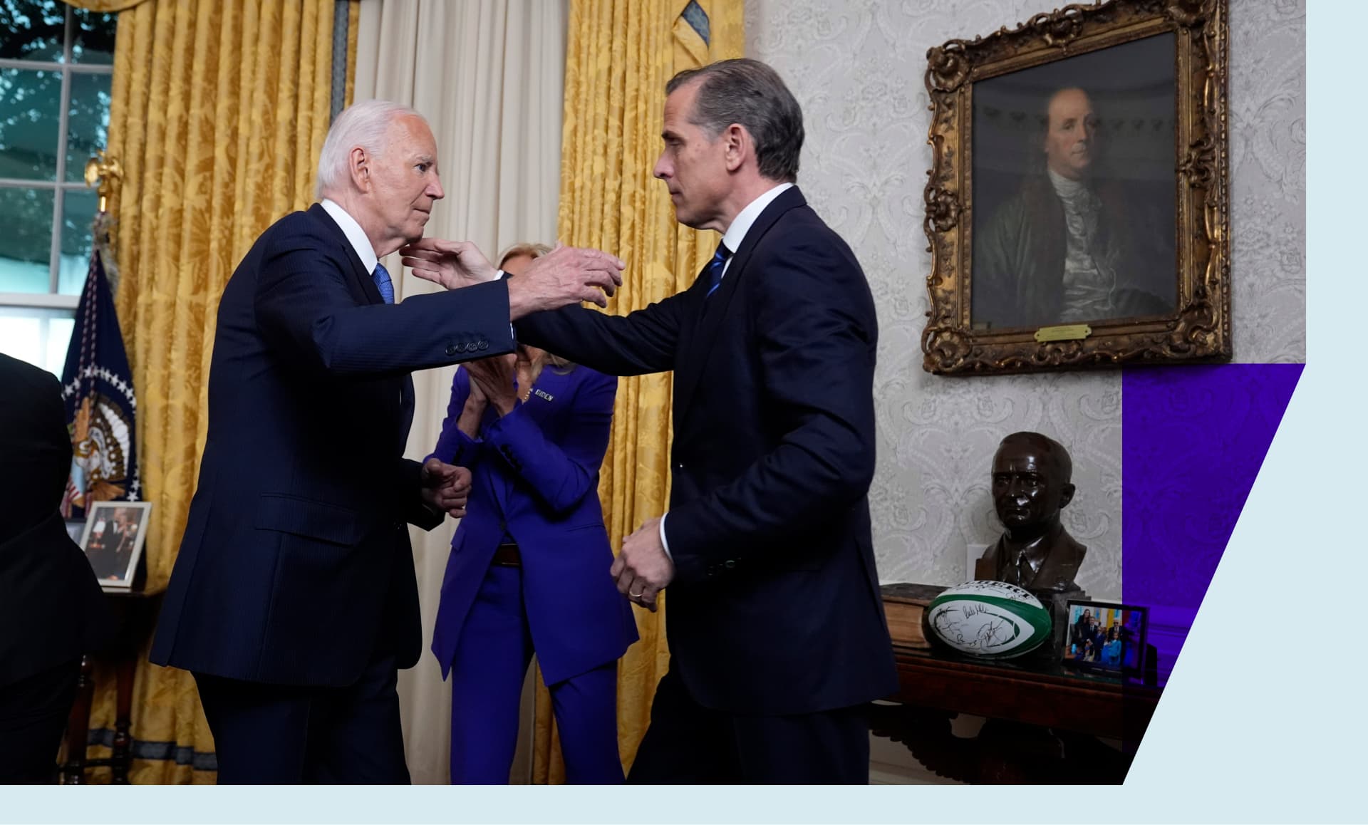 President Joe Biden and Hunter Biden