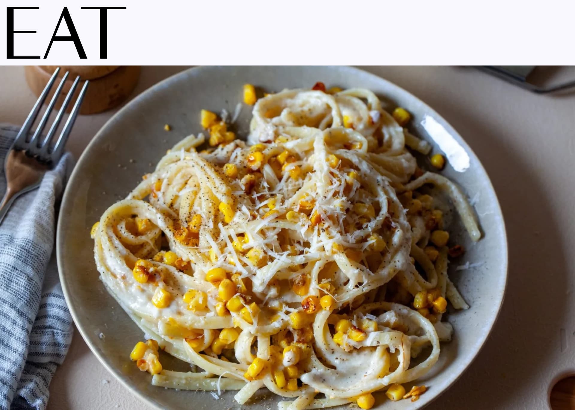 Smitten Kitchen’s Corn Cacio e Pepe