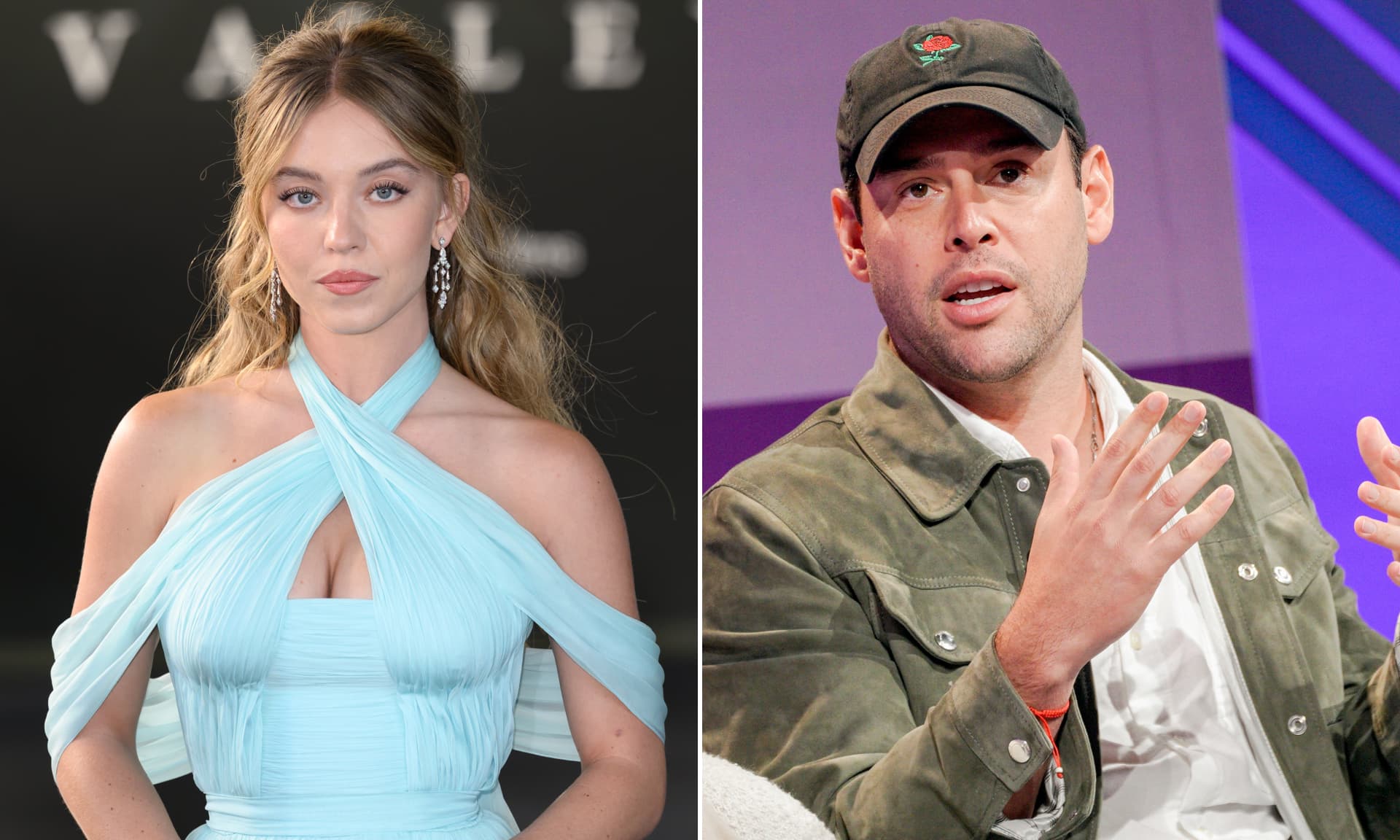 Sydney Sweeney and Scooter Braun