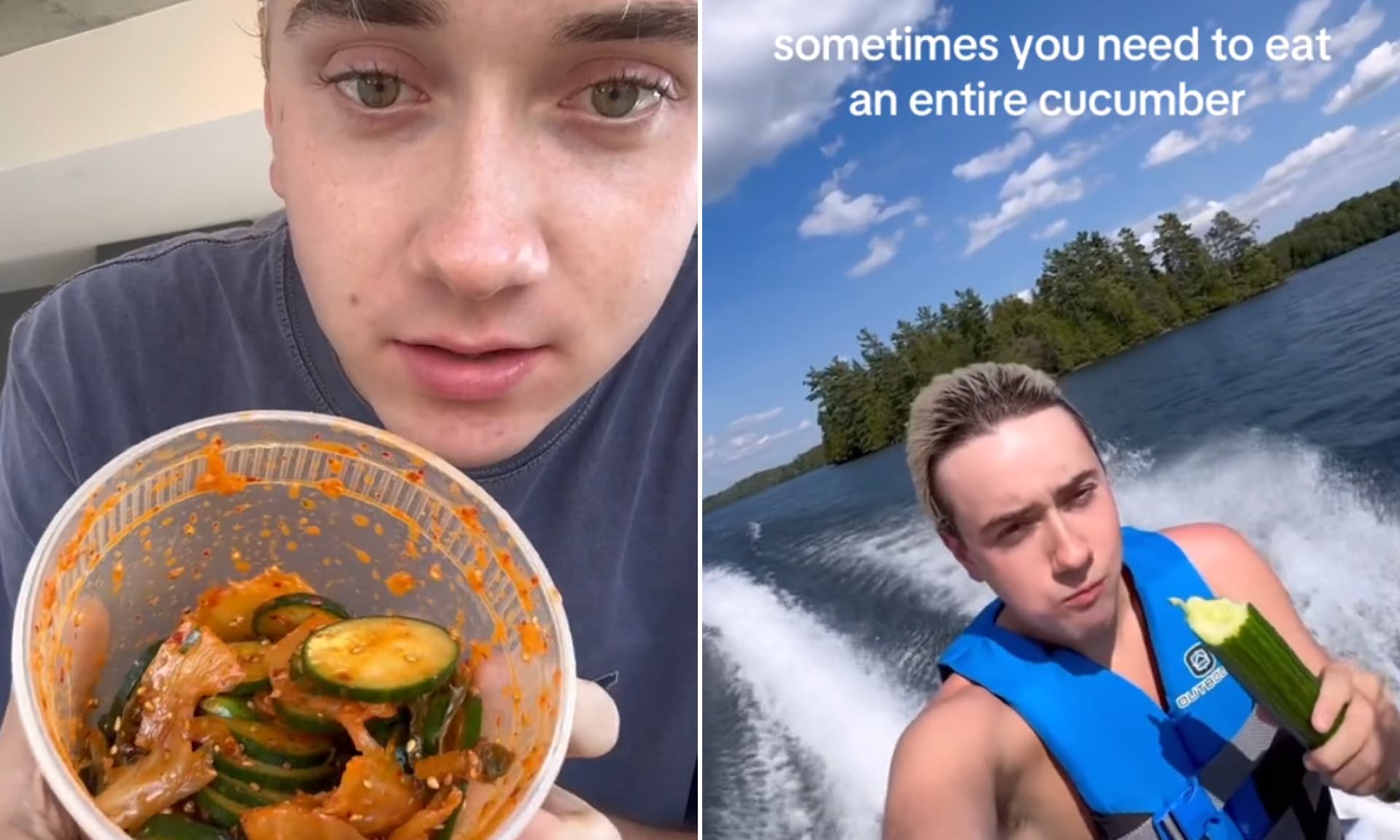 Cucumber Guy on TikTok